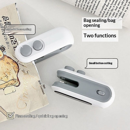 Mini Bag Sealer – Portable Heat Sealer for Food Bags & Snacks