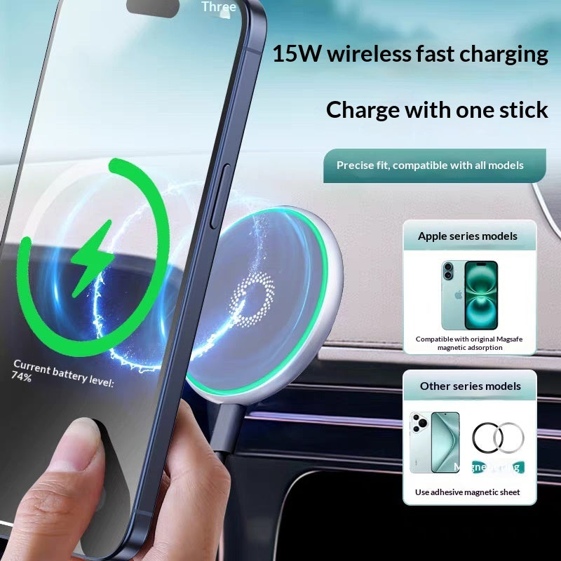 Magnetic Car Phone Holder - Strong Hold No Falling